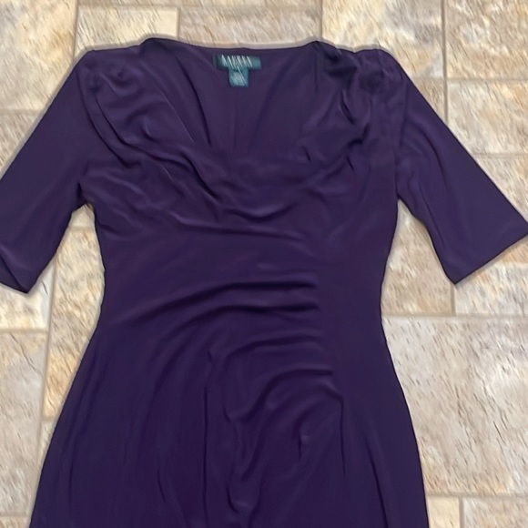 Lauren by Ralph Lauren purple dress - Picture 2 of 6